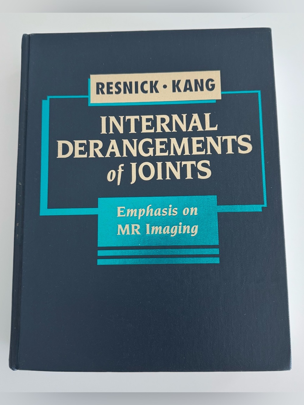 Internal Derangements of Joints Donald Resnick Heung Sik Kang MRI Textbook 1997